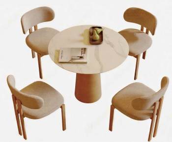 Modern Dining Table And Chairs-ID:965882062