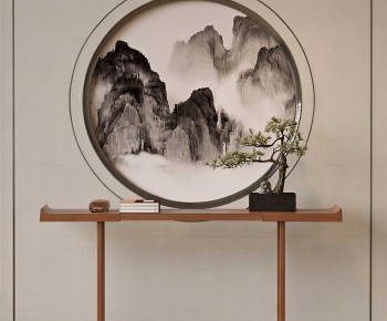 New Chinese Style Console-ID:550380954