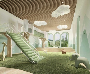 Modern Real Estate Sales Office-ID:425276992