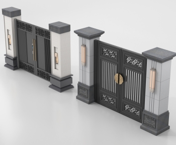 New Chinese Style Gate-ID:642544988