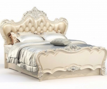 European Style Double Bed-ID:284502983