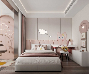 Modern Girl's Room Daughter's Room-ID:962955953