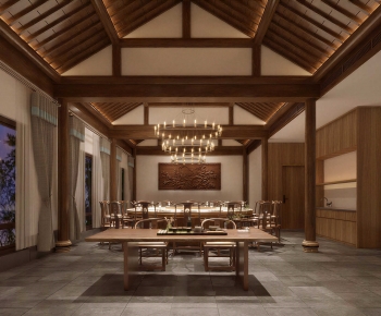 New Chinese Style Dining Room-ID:202411898