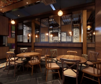 Industrial Style Dining Room-ID:455662015