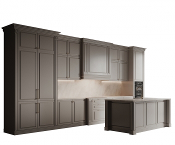 Simple European Style Kitchen Cabinet-ID:632836107