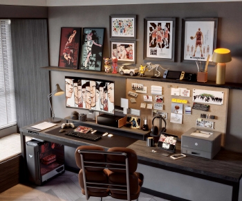 Modern Esports Tables And Chairs-ID:333534007