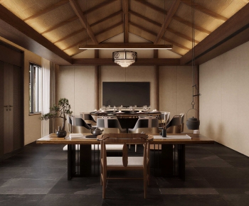 Wabi-sabi Style Restaurant Box-ID:180556066