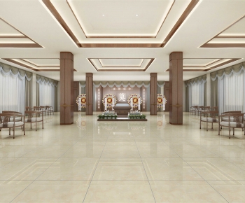 Modern Funeral Home-ID:552270891