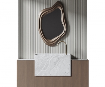Modern Bathroom Cabinet-ID:111052042