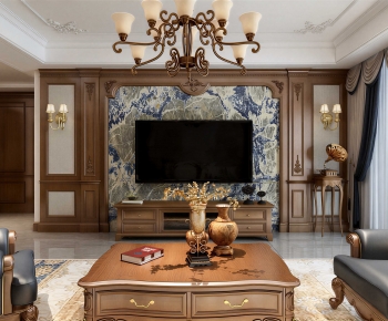 European Style A Living Room-ID:572051059