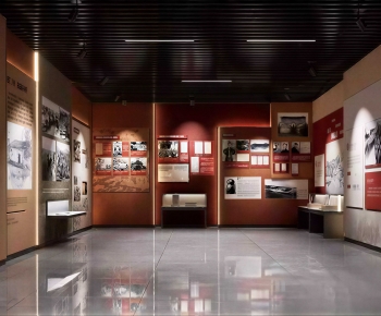 Modern Exhibition Hall-ID:407728913