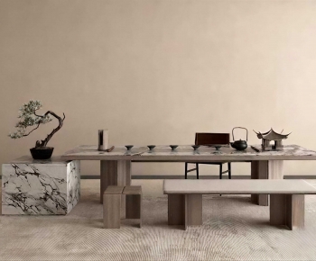 New Chinese Style Tea Tables And Chairs-ID:622253896