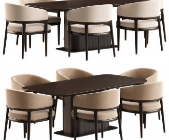 Modern Dining Table And Chairs-ID:687927014