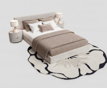 Modern Double Bed-ID:377866988