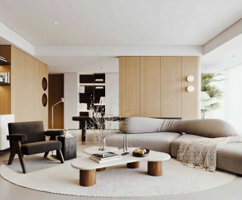 Modern A Living Room-ID:300889013