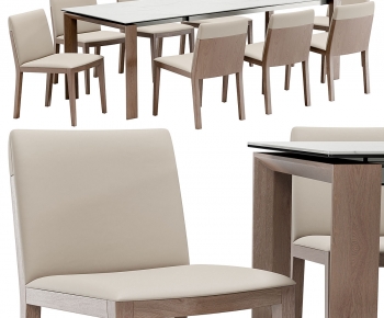 Modern Dining Table And Chairs-ID:235562098