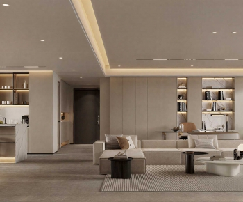 Modern A Living Room-ID:893270022