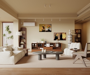 Modern A Living Room-ID:584502947