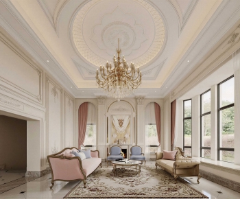 French Style A Living Room-ID:479325061