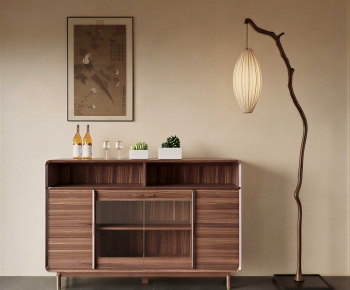 New Chinese Style Entrance Cabinet-ID:899976977