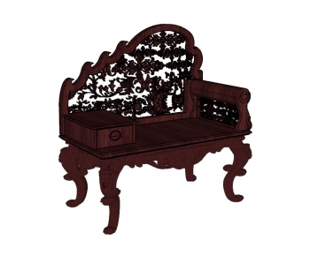 Thai Style Lounge Chair-ID:858959911