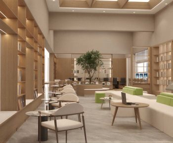 Modern Bookstore Book Bar-ID:256854068