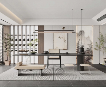 New Chinese Style Tea House-ID:209223994