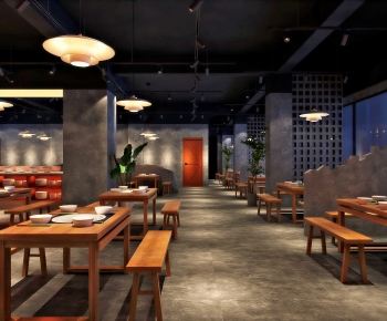 Industrial Style Restaurant-ID:743780191