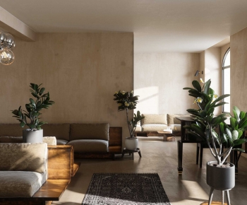 Modern A Living Room-ID:674666889