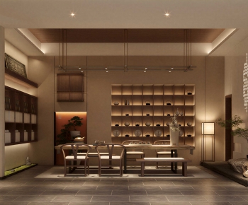 New Chinese Style Tea House-ID:809387923