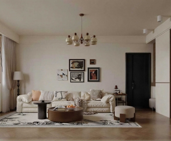 Modern A Living Room-ID:625919109