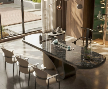 Modern Tea Tables And Chairs-ID:151917934