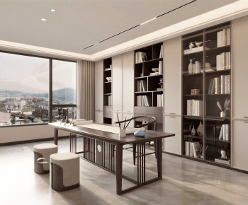 New Chinese Style Dining Room-ID:544338943