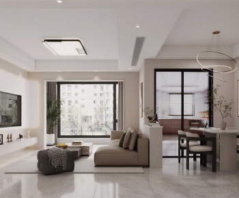 Modern A Living Room-ID:178855908