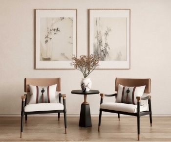 New Chinese Style Lounge Chair-ID:696041115