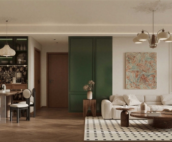 Modern A Living Room-ID:870975023