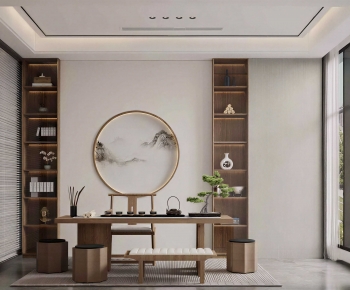 New Chinese Style Tea House-ID:763947969