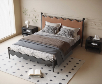 French Style Double Bed-ID:399909021