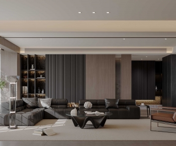Modern A Living Room-ID:700530056