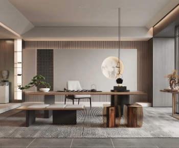 New Chinese Style Tea House-ID:442631966