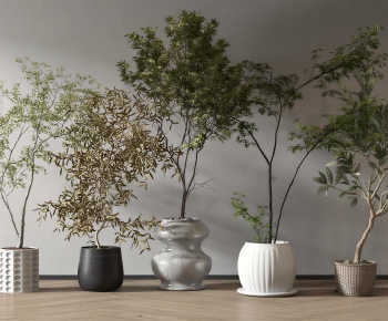 Modern Ground Green Plant Potted Plants-ID:683860068