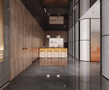 Modern Office Tea Room-ID:486471898