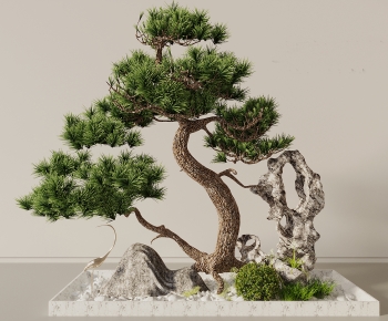 New Chinese Style Plant Landscaping-ID:509042024