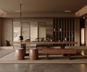 New Chinese Style Tea House-ID:567297947