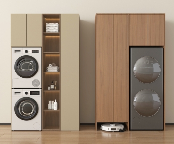 Modern Laundry Cabinet-ID:301877022