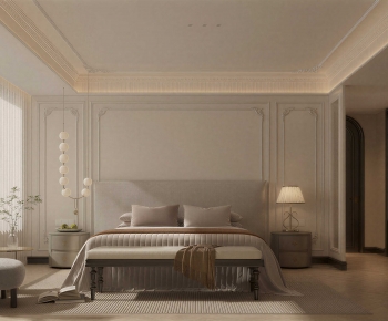 French Style Bedroom-ID:906383048