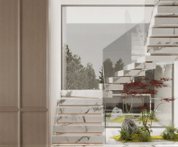 Modern Stairwell-ID:719518907