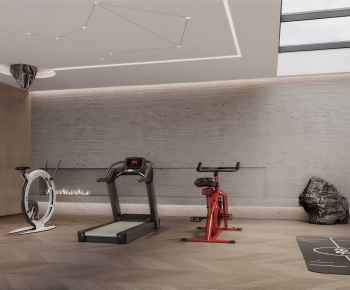 Modern Home Fitness Room-ID:316565044