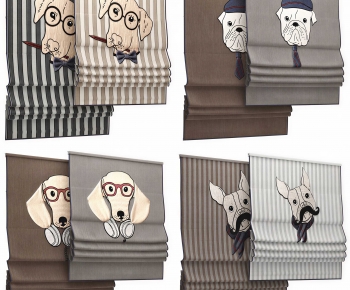 Modern Folding Curtain-ID:469026091