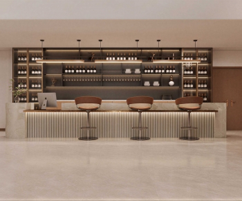 Modern Wine Cellar/Wine Tasting Room-ID:619477036